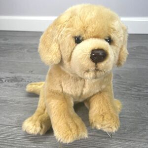 Plush Golden Puppy Stuffed Animal